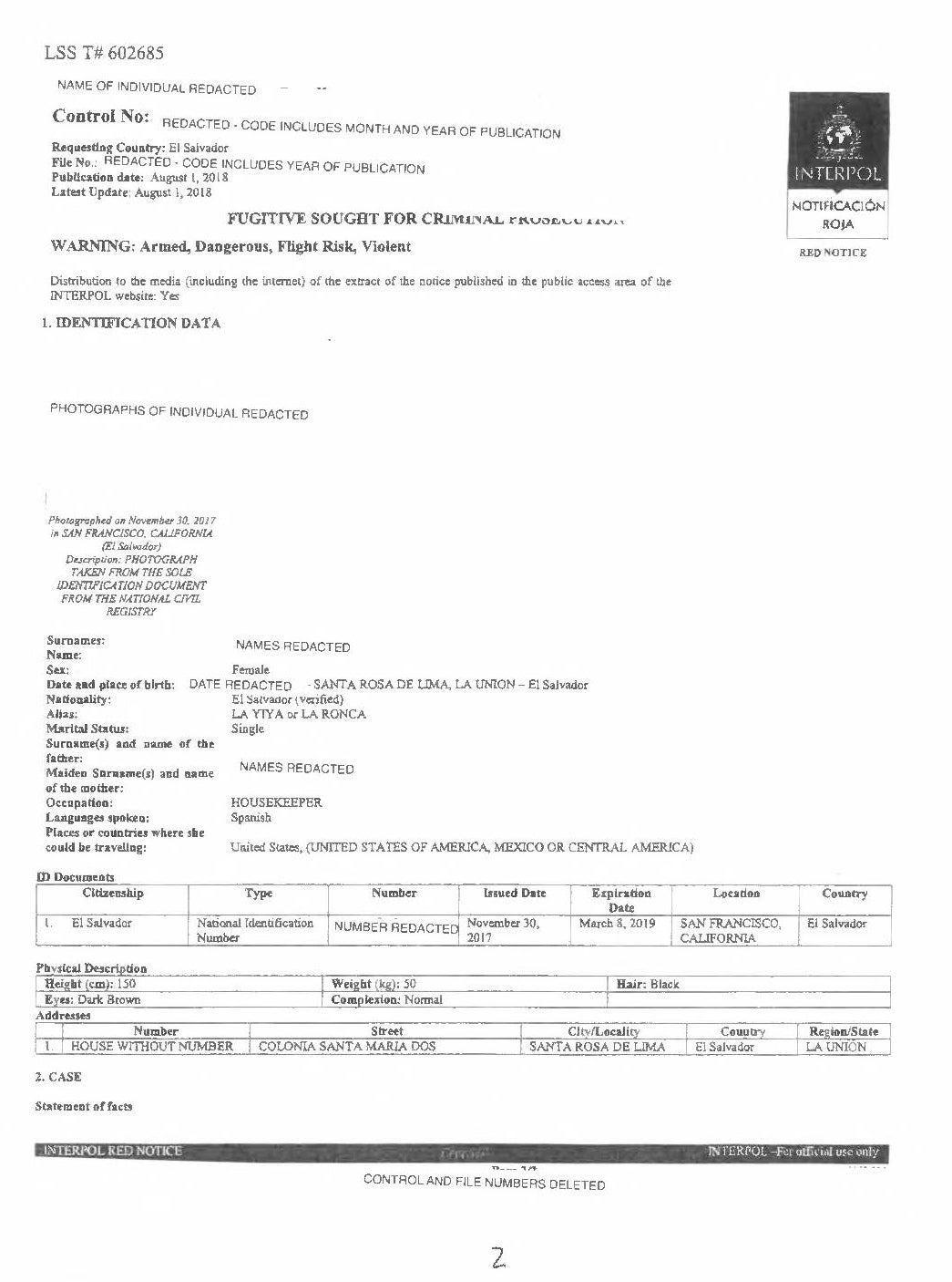 SR258 Appendix Red Notice p1